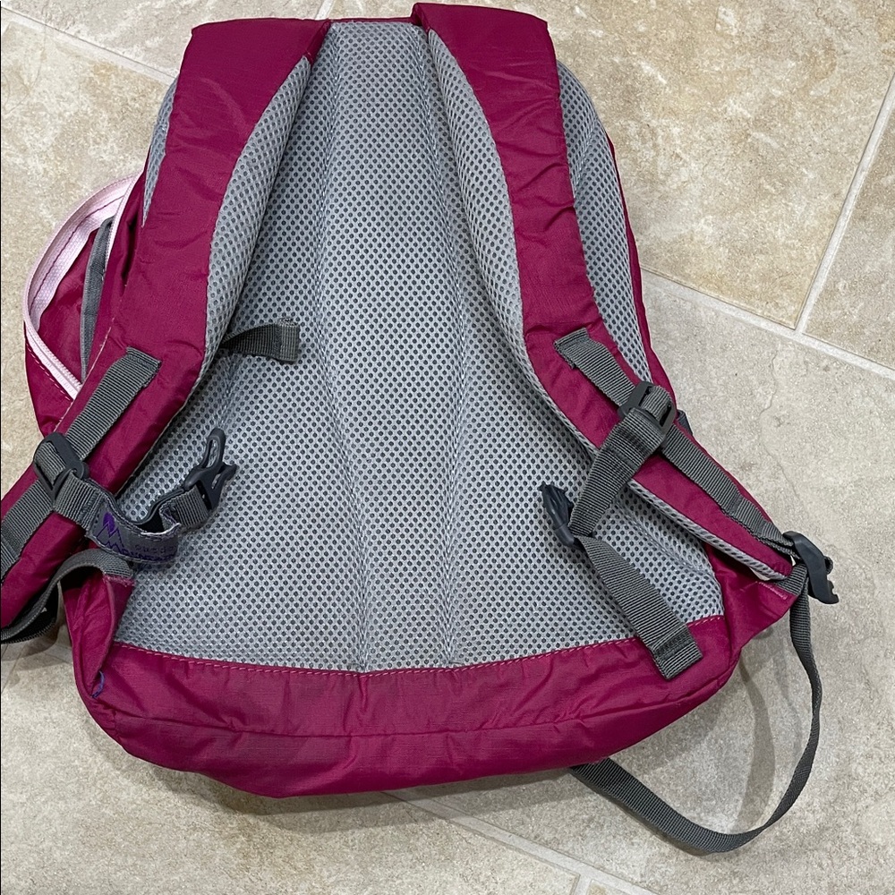 MountainTop Kids 12 Backpack in Burgundy - Picture 2 of 3